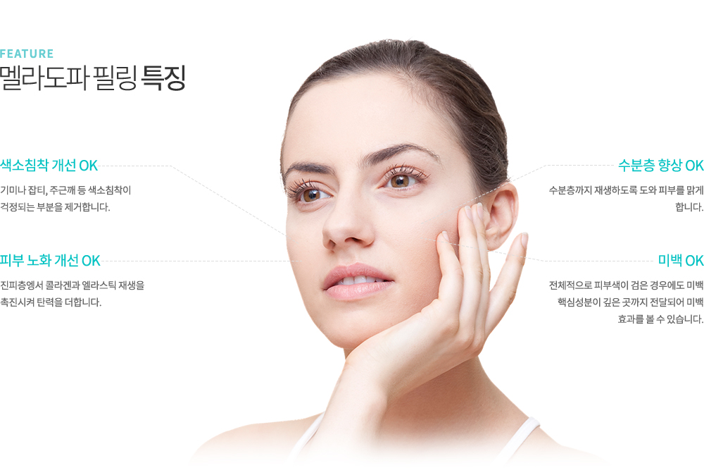 멜라도파 필링